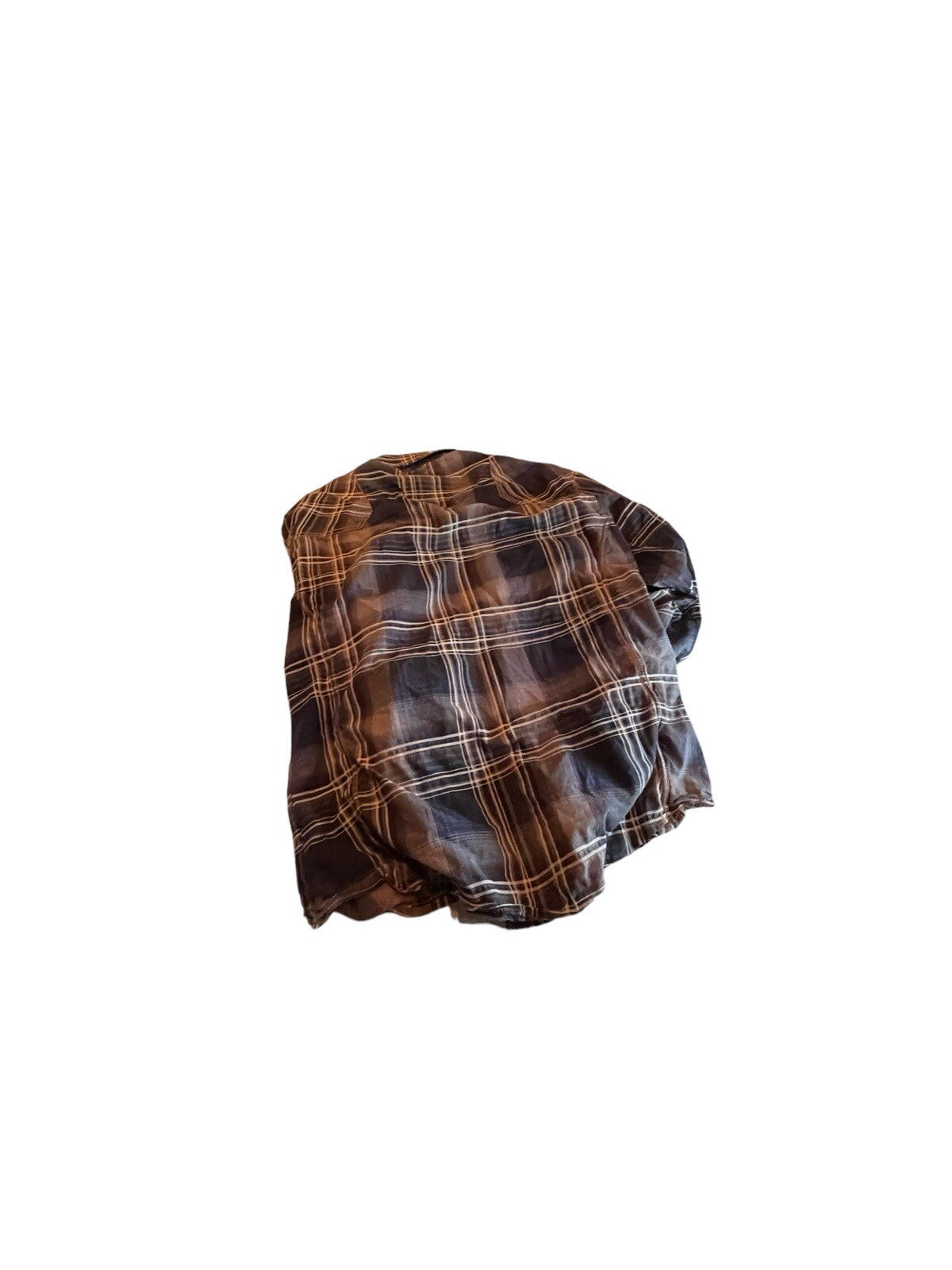 Buckle Black Button Up Large