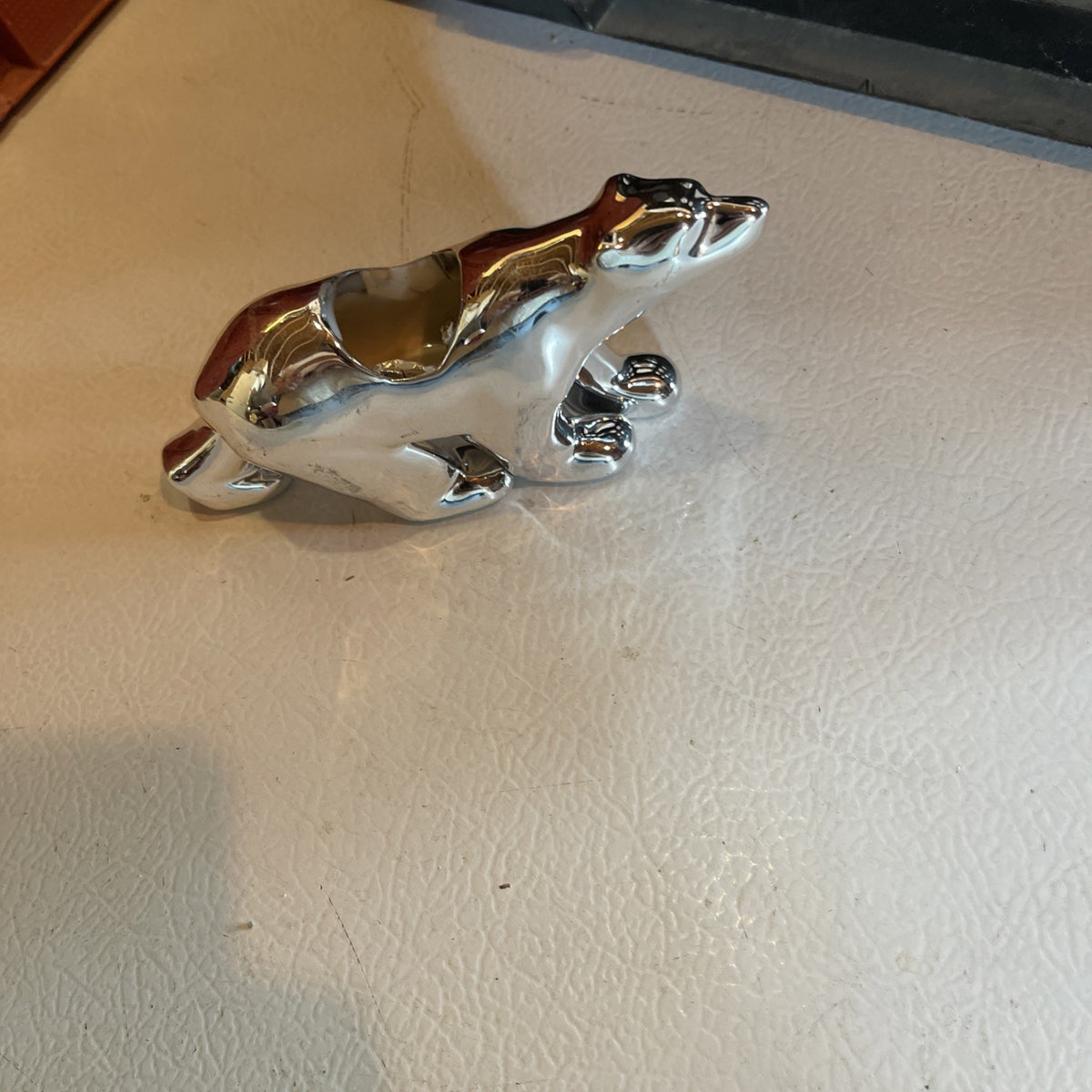 Chrome Polar Bear Figure