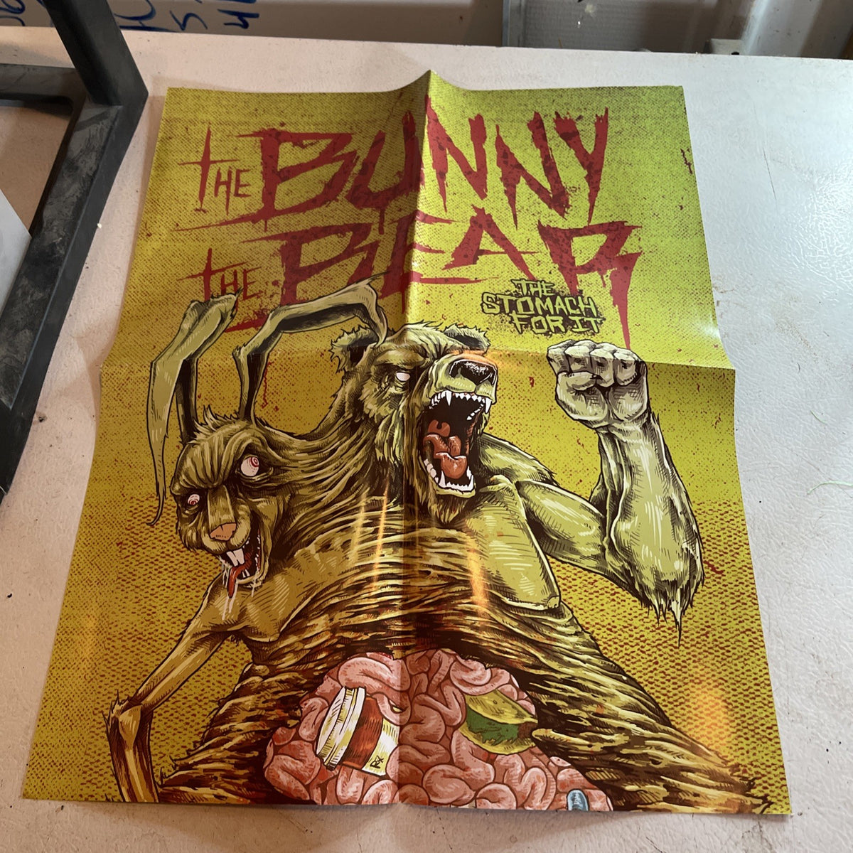 The Bunny The Bear The Stomach For It Promo Poster