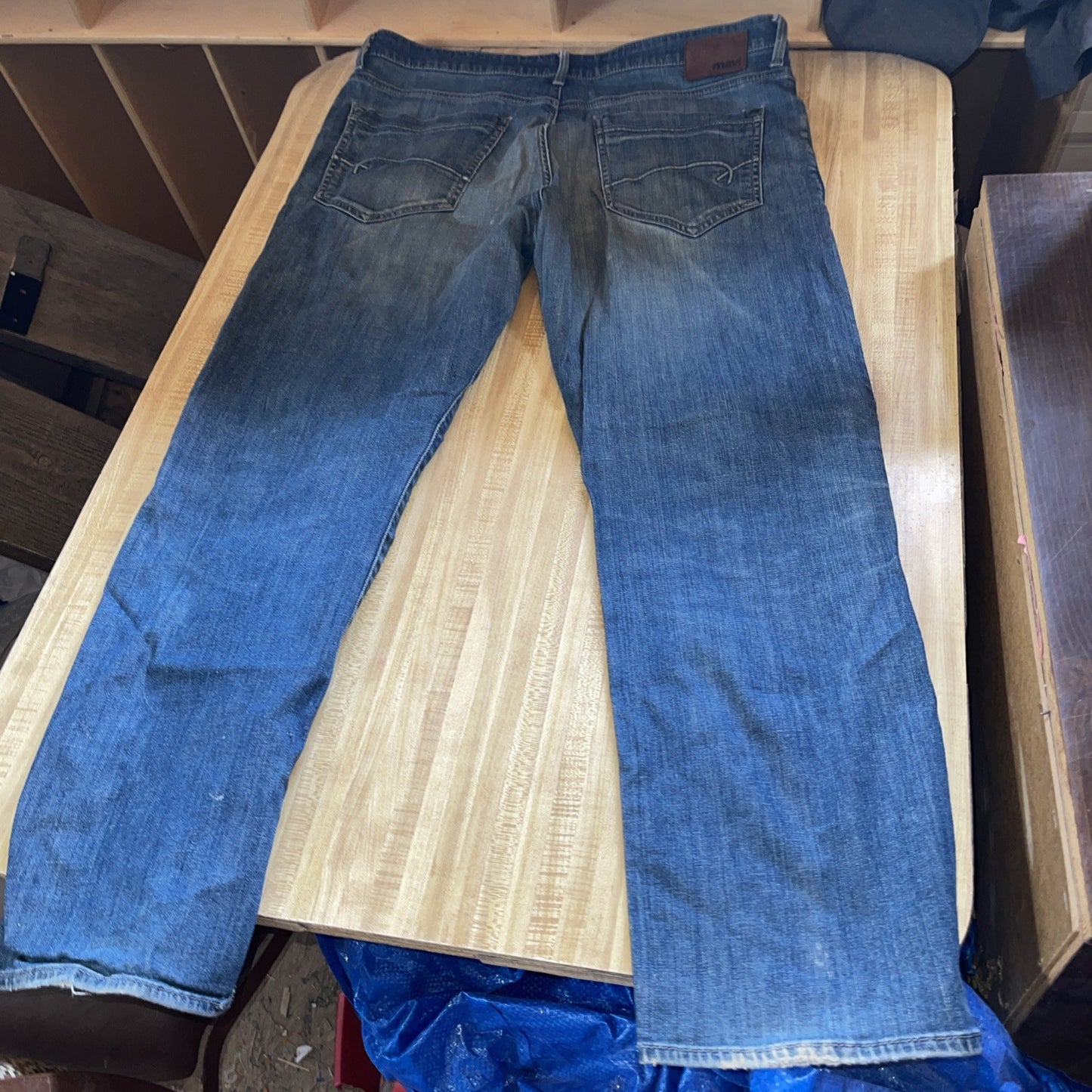 Mavi Jeans 38/32 Wide Leg 9 Inch Leg Opening