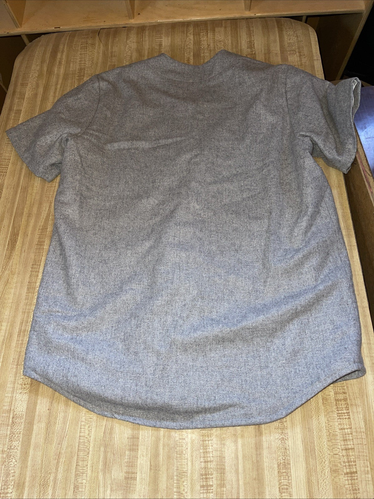 Kil Button Up Baseball Jersey Style Shirt Large Double Layered
