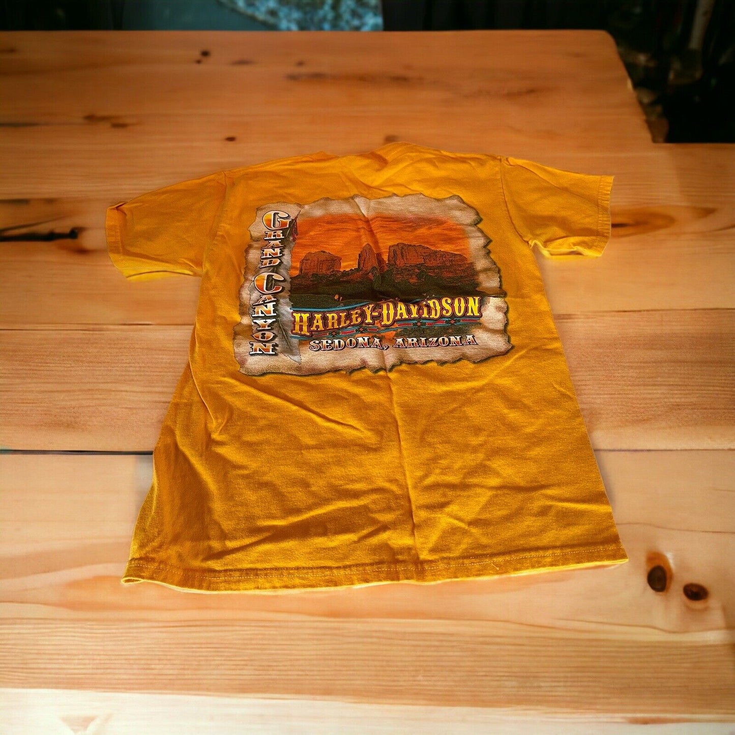 Grand Canyon Harley Davidson T Shirt Small