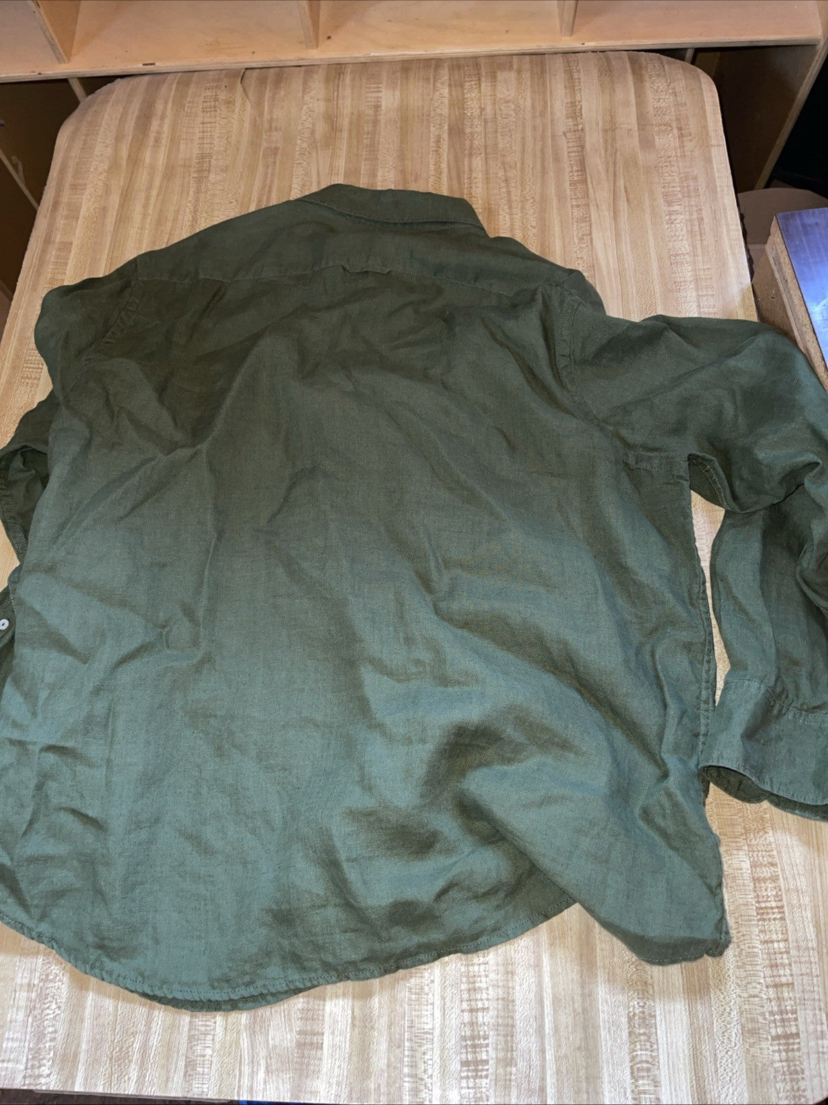 Old Khaki Button Up 2XL