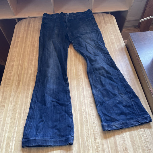 7 For All Mankind Charlize Flare Jeans 29