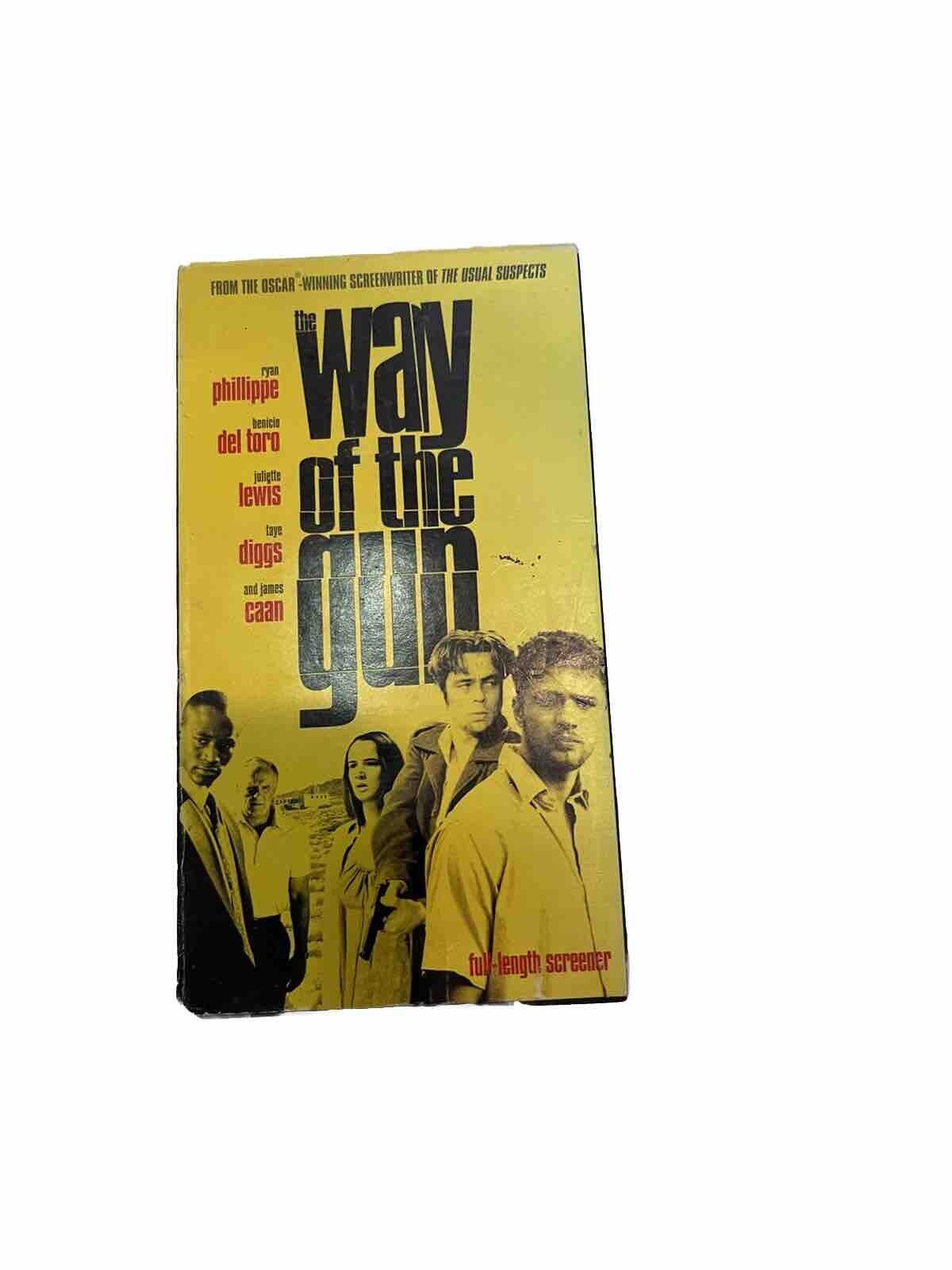 Way Of The Gun VHS