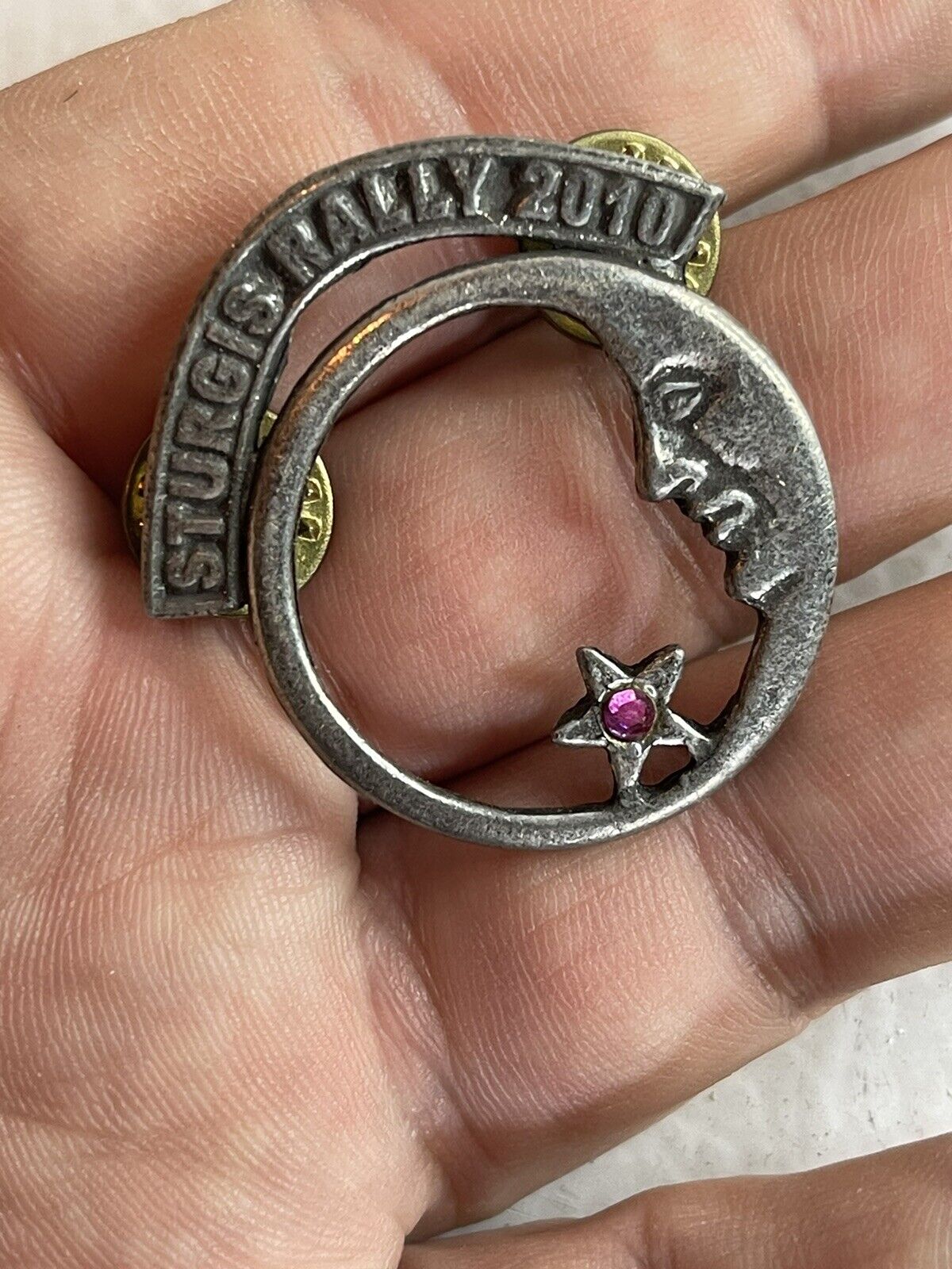 Sturgis Rally 2010 Pinback Brooch