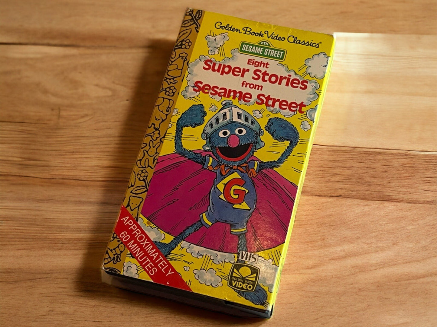 Golden Book Video Classics Eight Super Stories from Sesame Street VHS 1985 Film