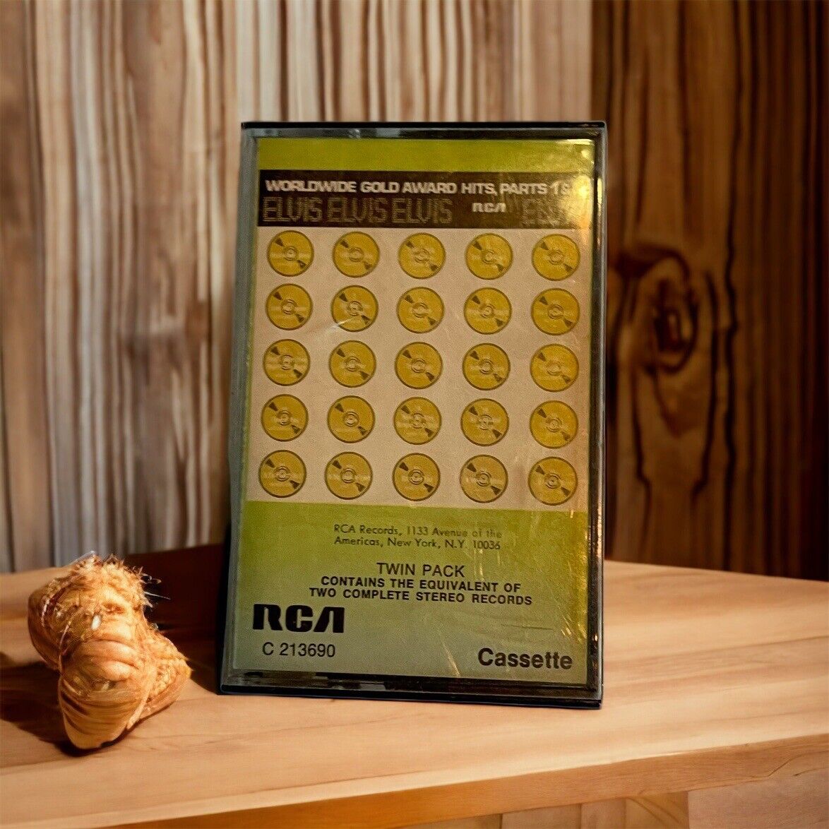 Elvis' Worldwide Gold Award Hits Parts 1&2 Cassette