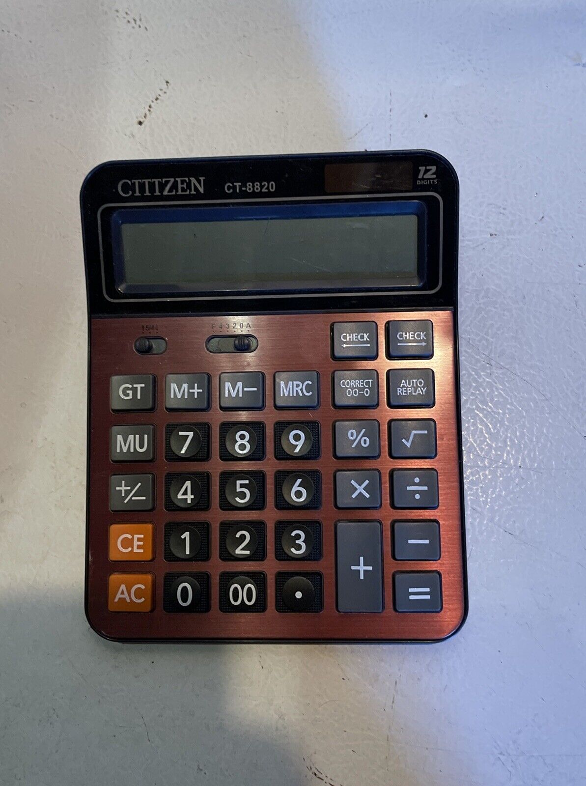 Citizen CT-8820 Calculator