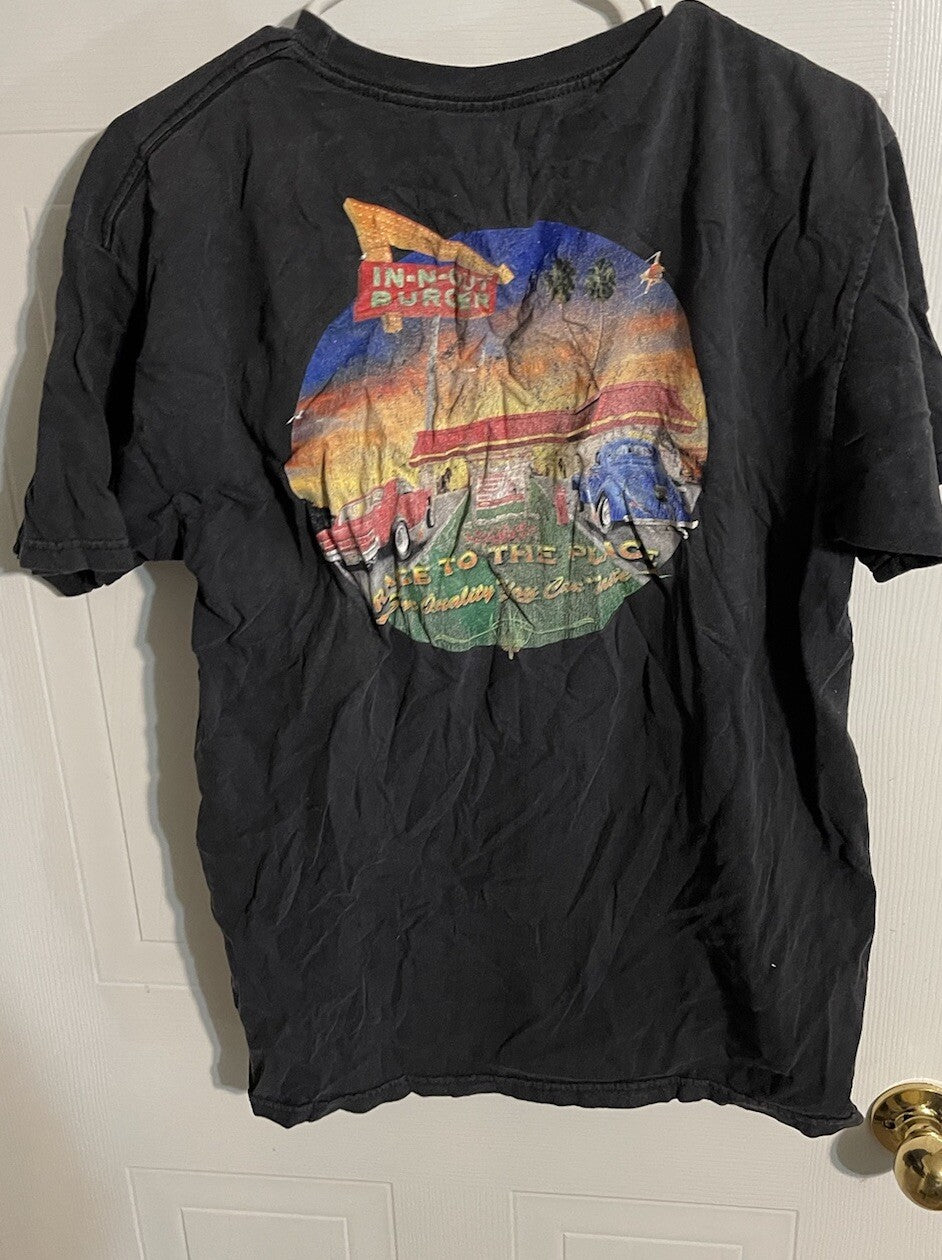 In N Out Burger T Shirt Large