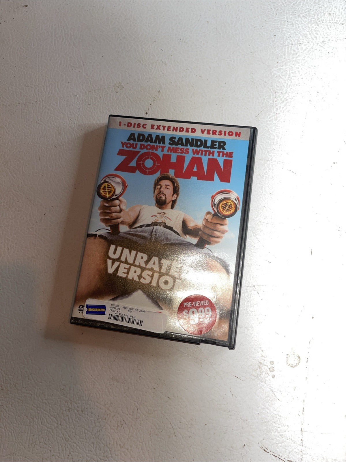 You Don't Mess with the Zohan (1-disc Extended Version) In Blockbuster Case