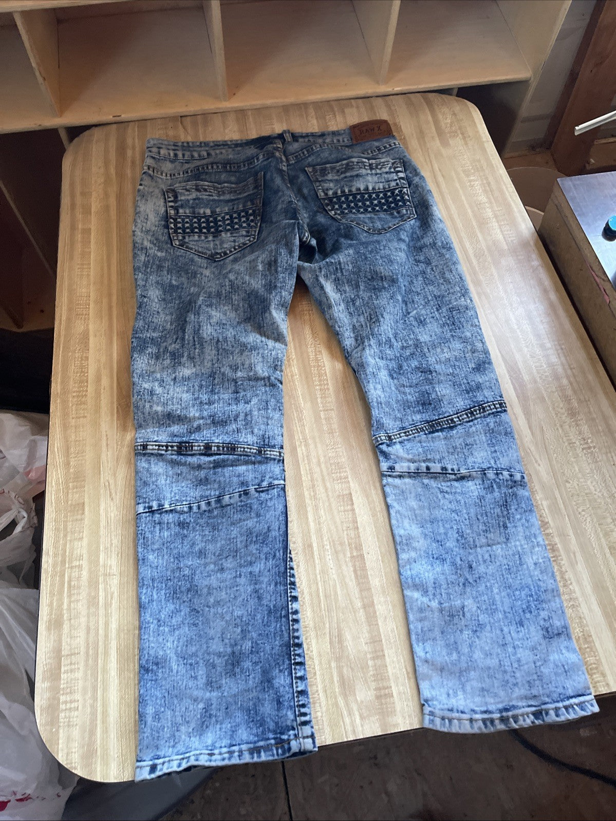 Raw X Jeans 32x30 Acid Wash