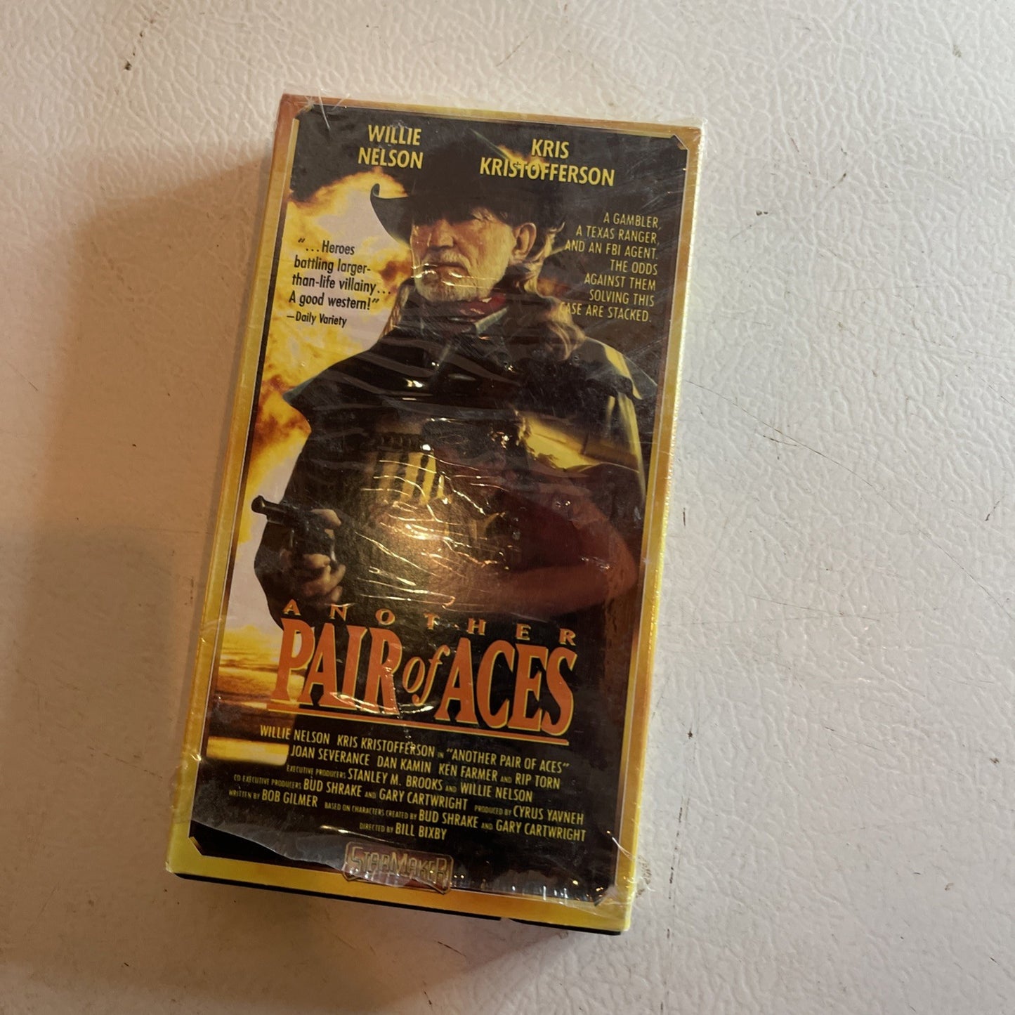 ANOTHER PAIR OF ACES ~ WILLIE NELSON / KRIS KRISTOFFERSON VHS (1992)
