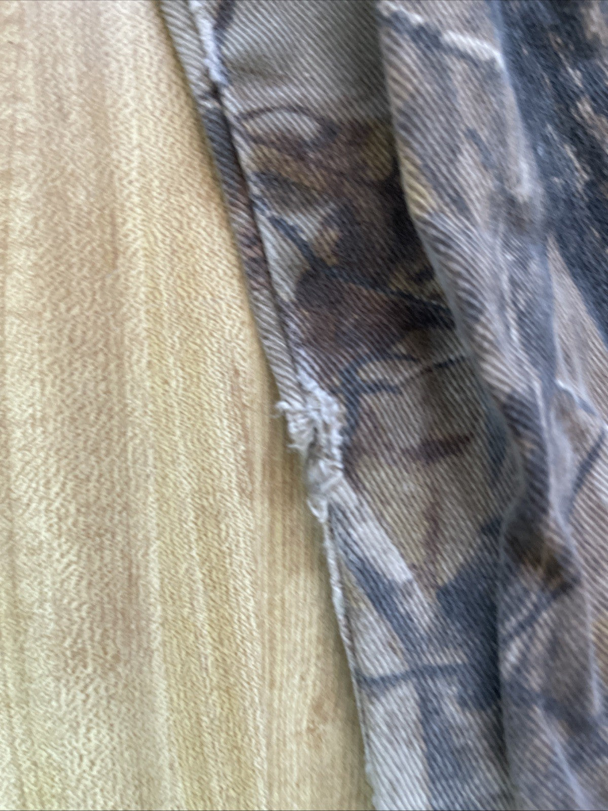 wrangler pro gear camo jeans 38/30