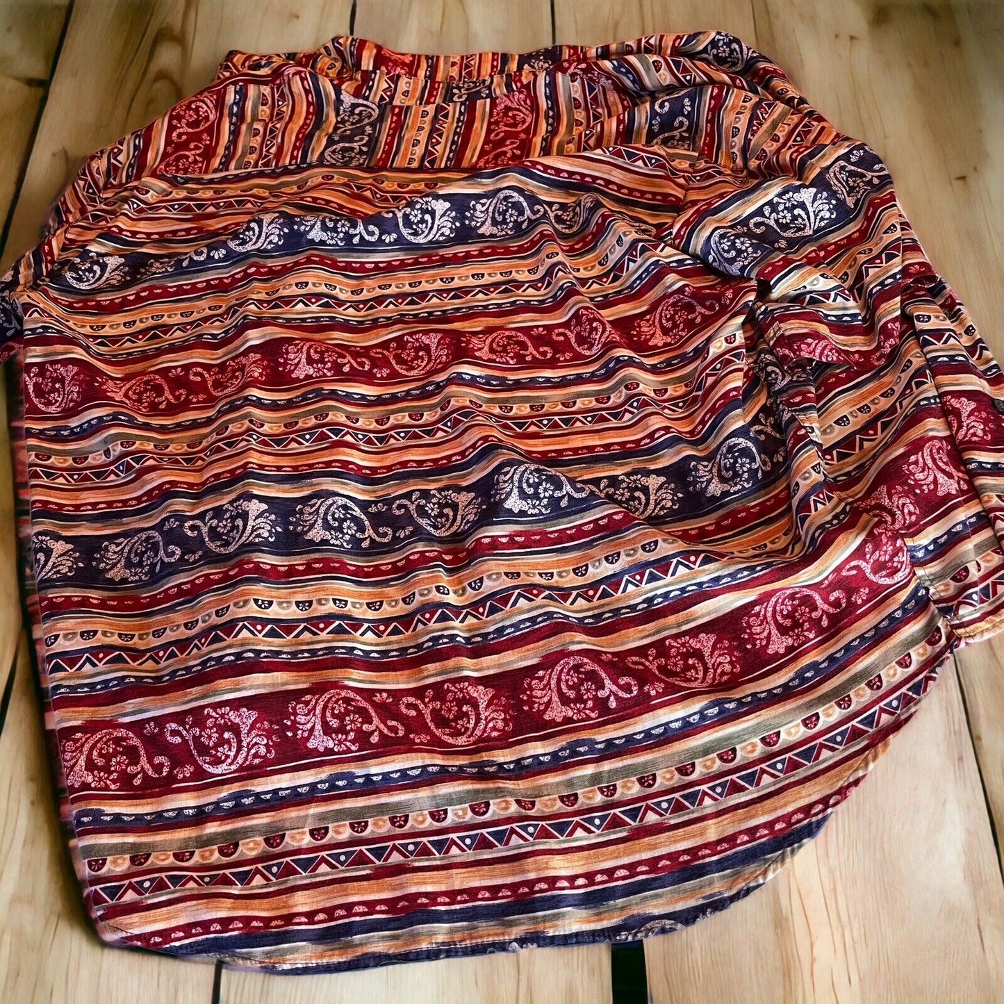 Vintage Chiamare Rayon Shirt Large