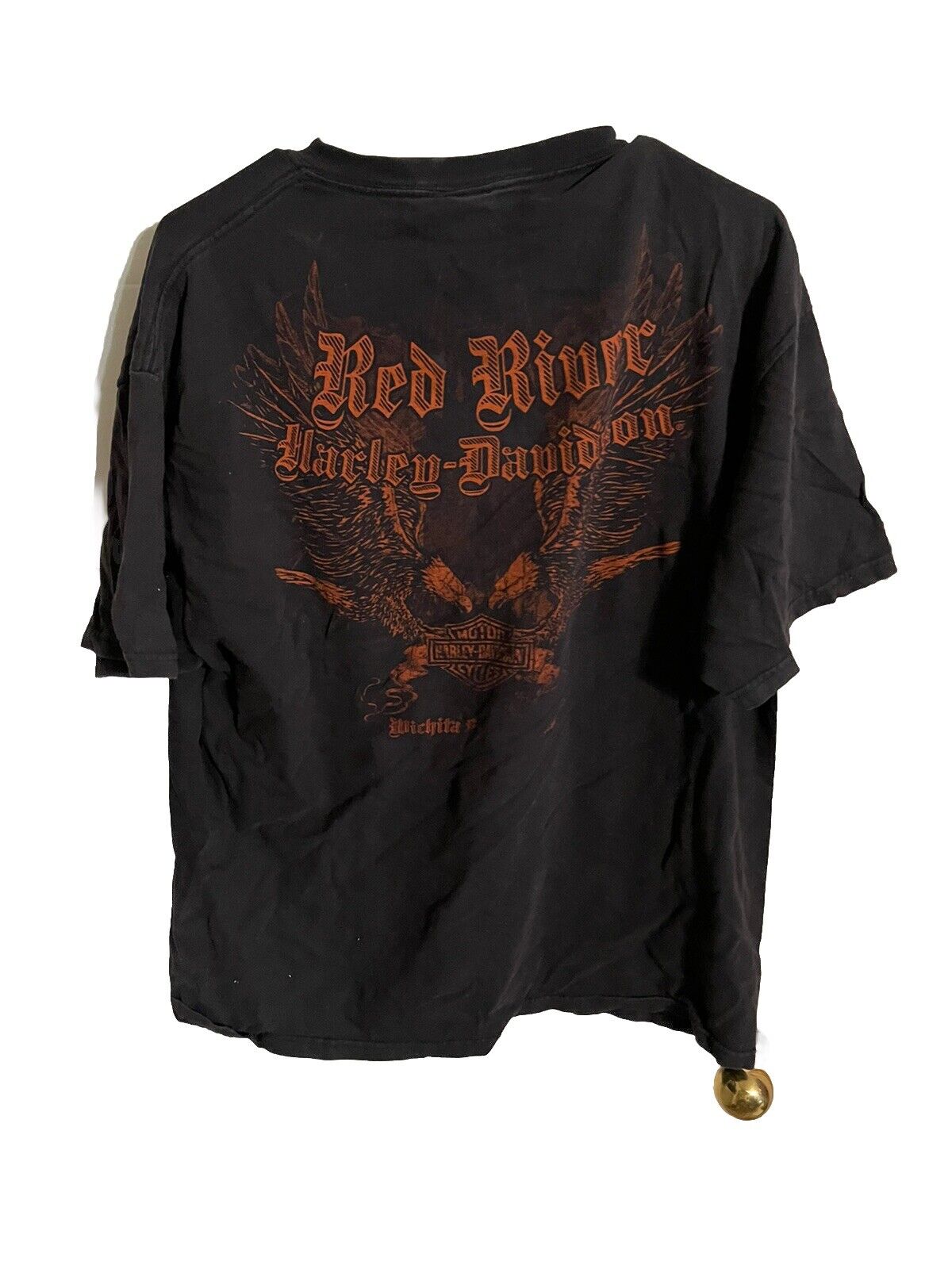 Harley Davidson Red Rider Pocket T Shirt XL