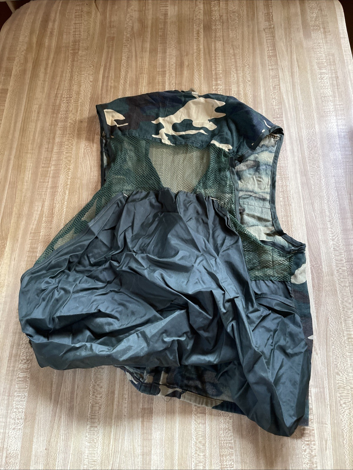 Duck Bay Camo Vest Small