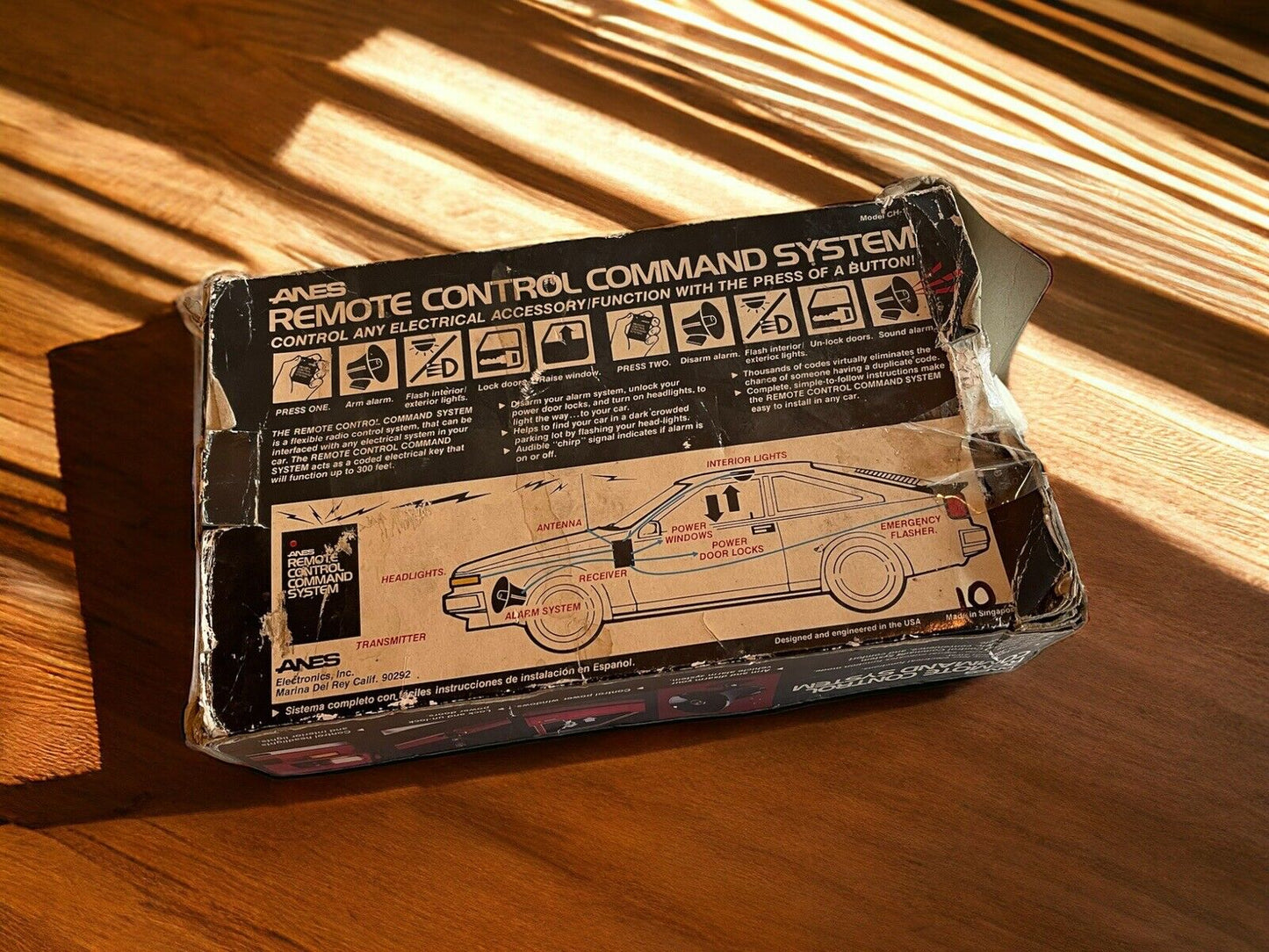 Vintage Anes Remote Control Command System