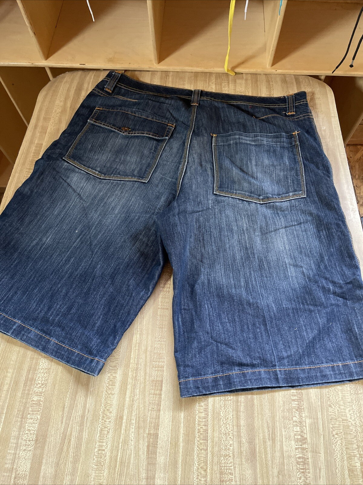 Indigo Red Jorts 42