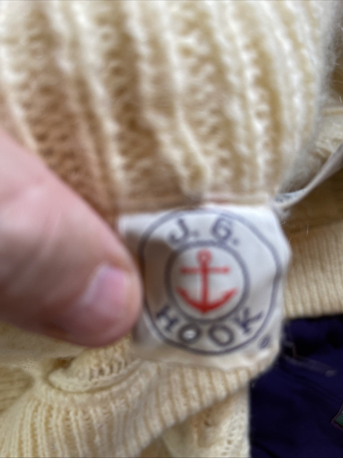 Vintage JG Hook Cardigan Large