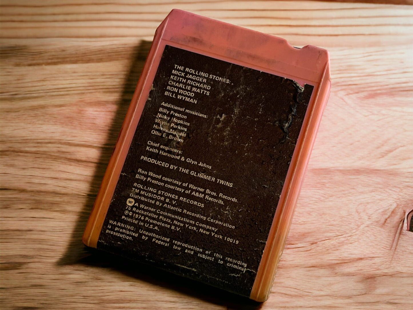 The Rolling Stones Black And Blue 8 Track