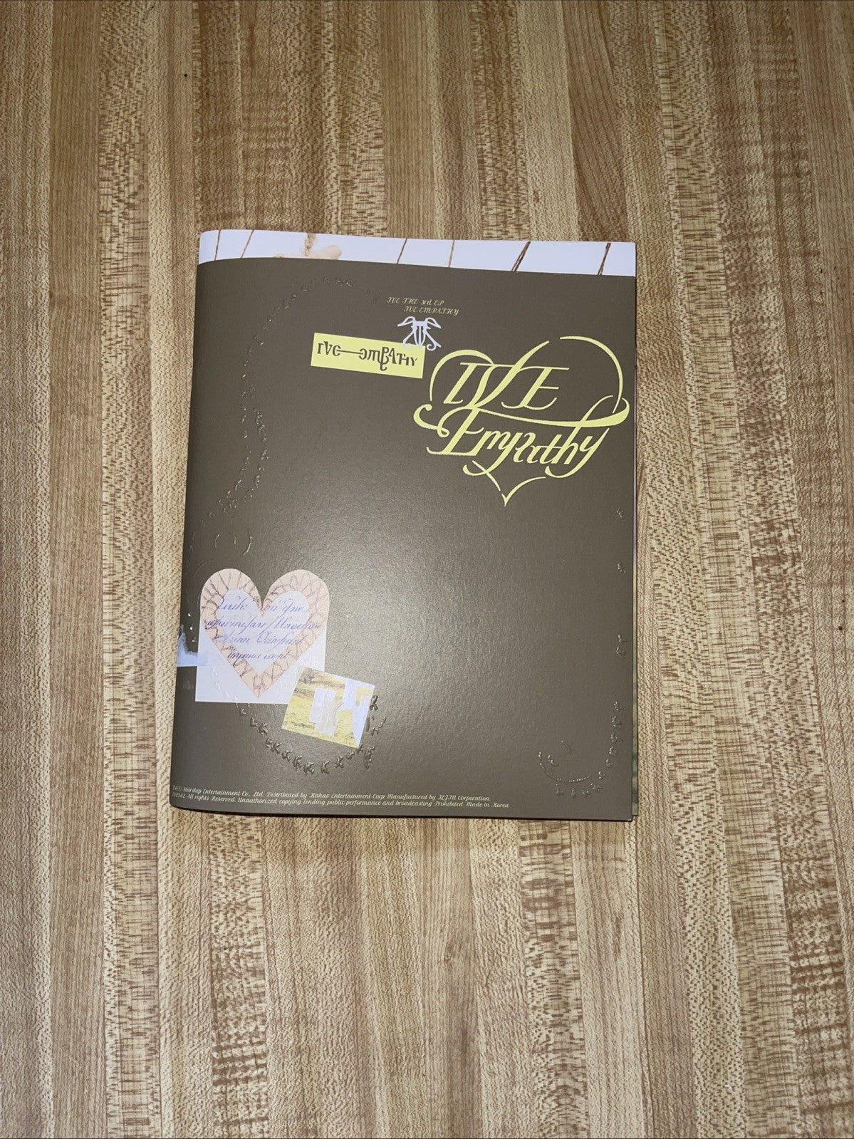 Ive - Ive Empathy - Incl. 84pg Photobook Photocard + Photo Set - Music CD