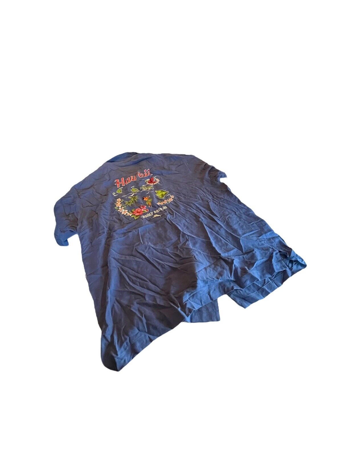 Tommy Bahama Silk Hawaiian Shirt XL Parrot Hawaiian Islands