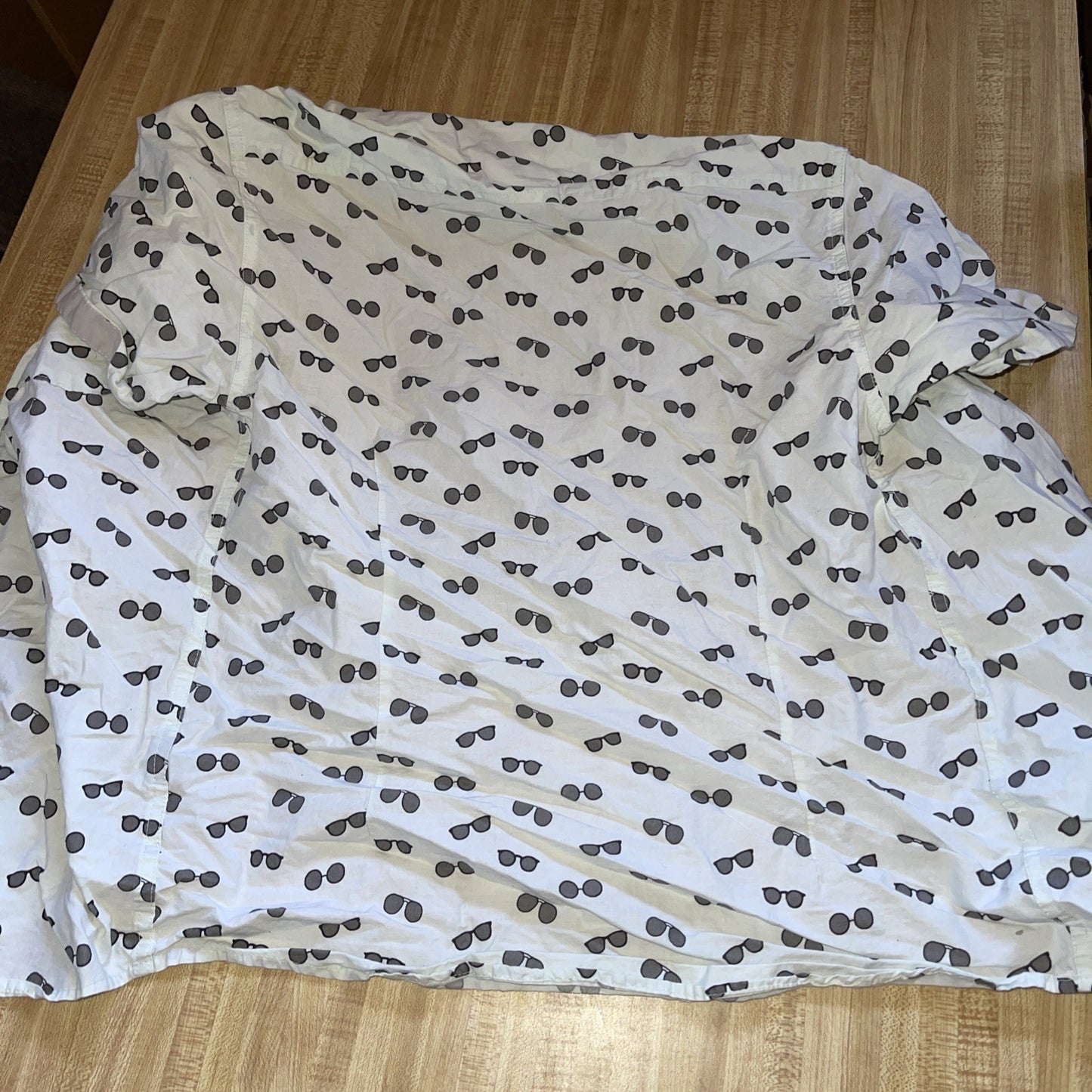 Super Massive Button Down Small AOP