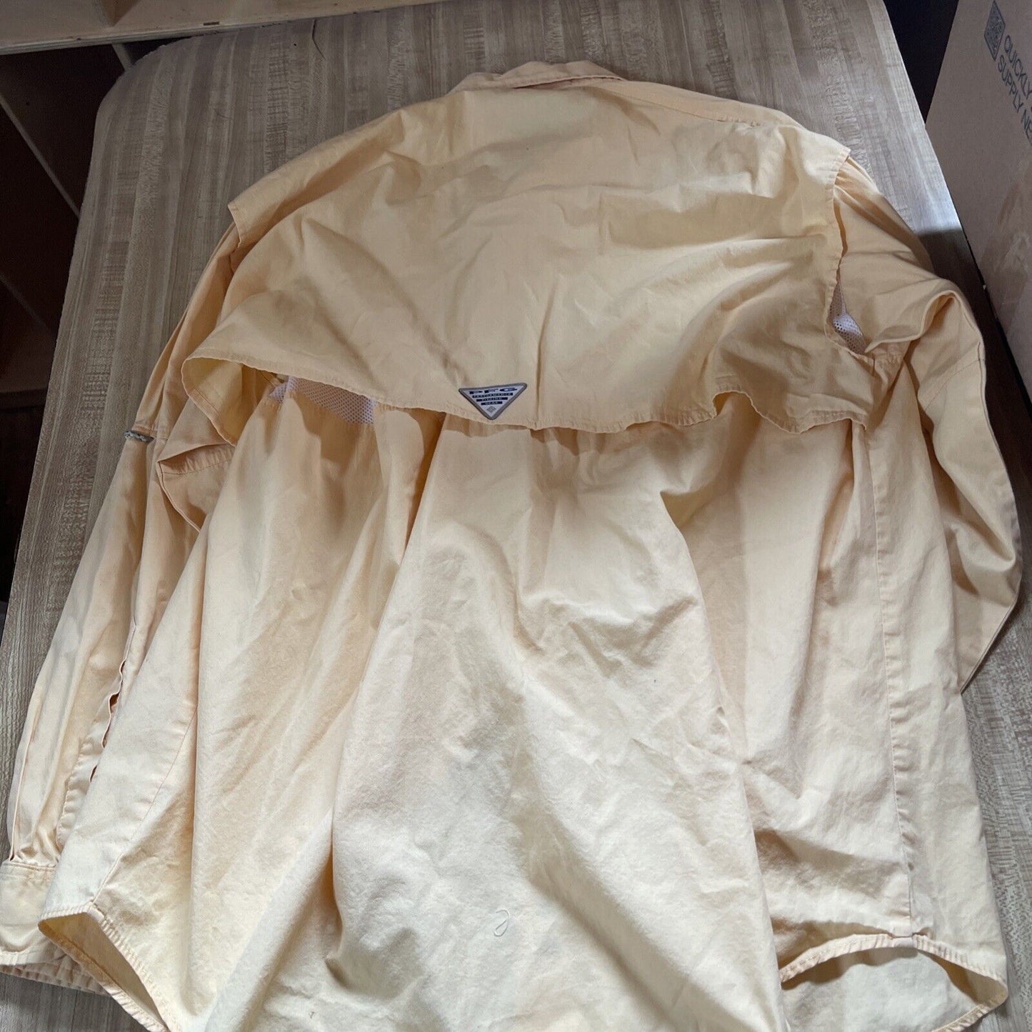 Vented Columbia PFG Fishing Shirt Large