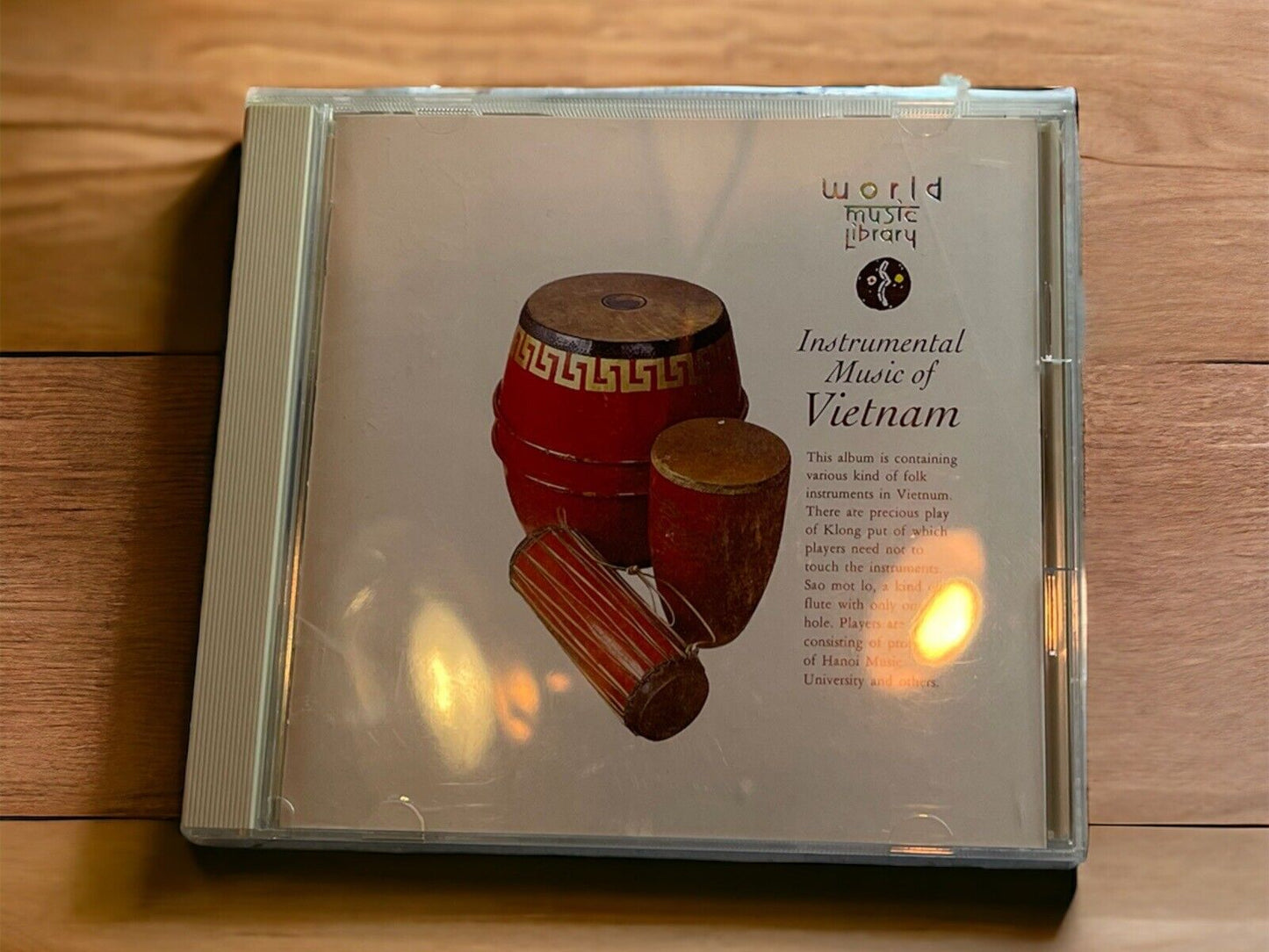 Various Artists: "Instrumental Music of Vietnam" Pre-owned CD, Excellent condion