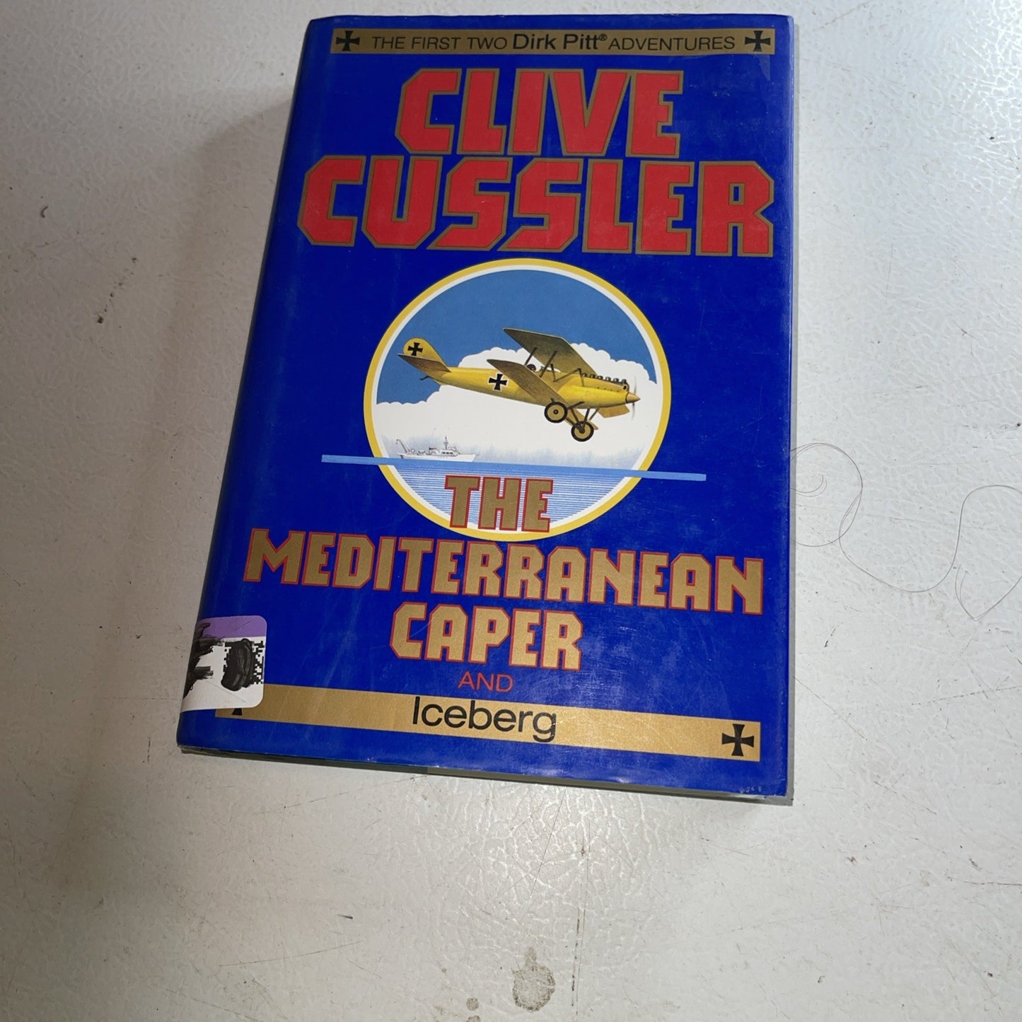 Mediterranean Caper; Iceberg by Clive Cussler (1995, Hardcover)