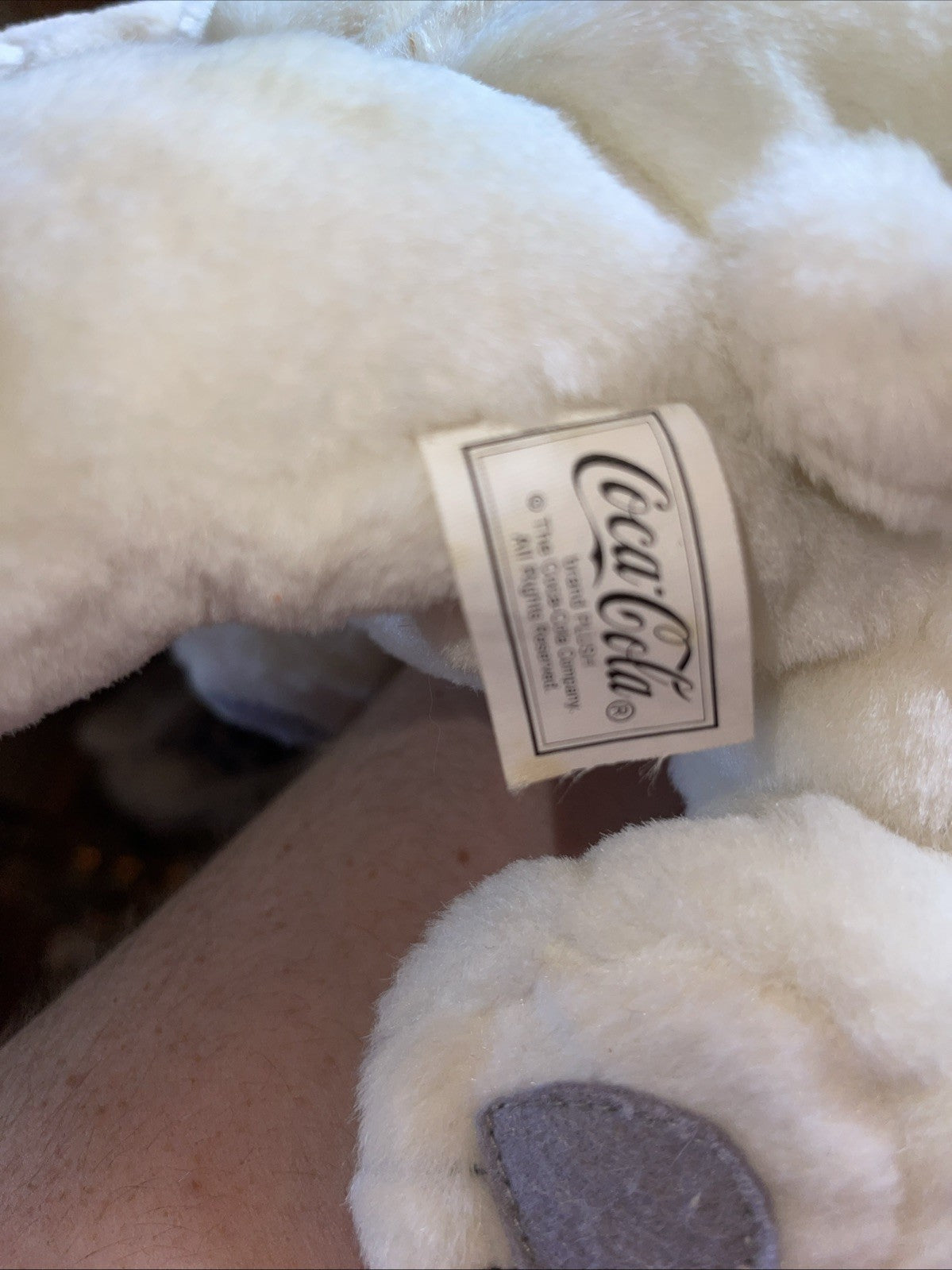 Coca Cola Plush Bear