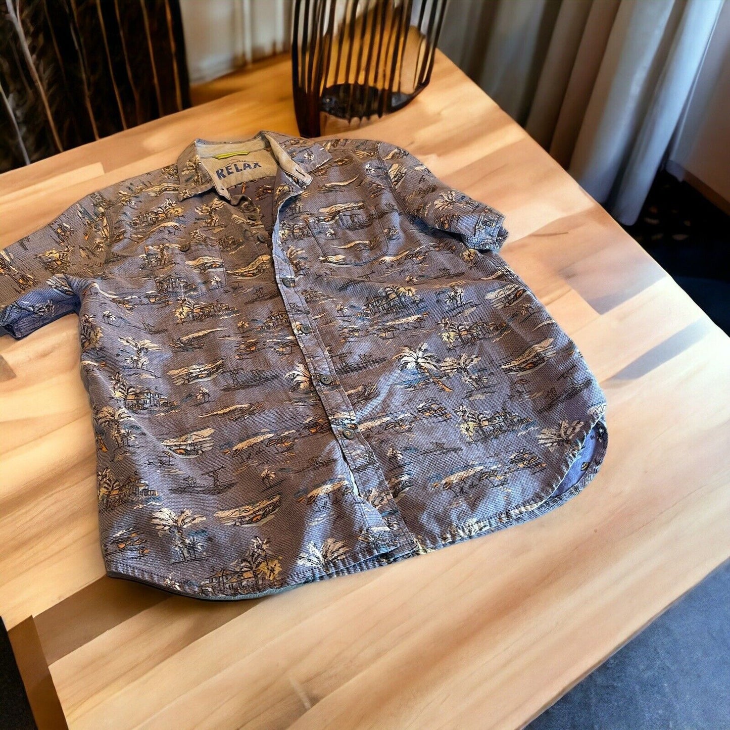 Tommy Bahama Hawaiian Shirt Large