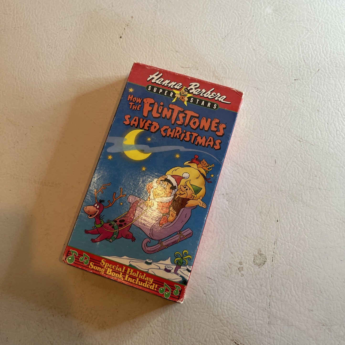 How the Flintstones Saved Christmas VHS (1989) Hanna Barbera