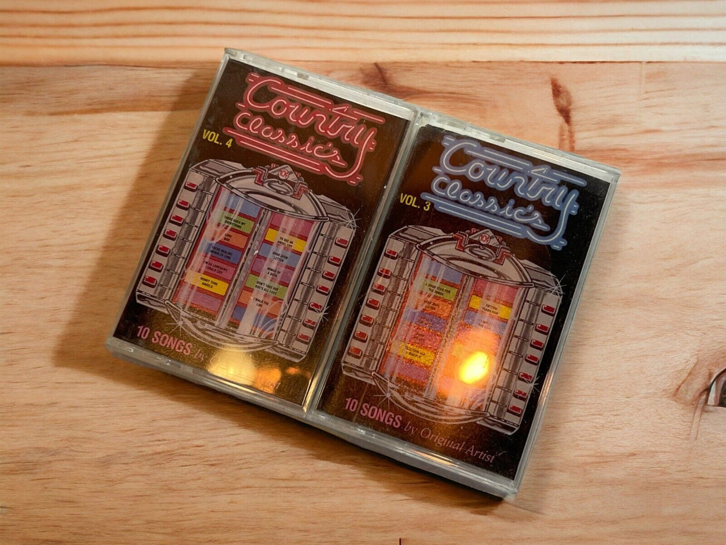 Country Classics Vol 3 & 4 Cassettes