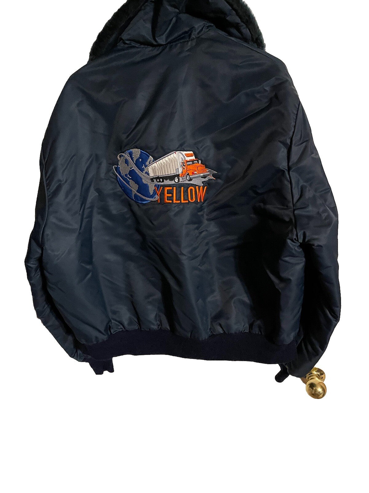 spiewak golden fleece jacket Vintage Made In USA Yellow Freight Trucking Company