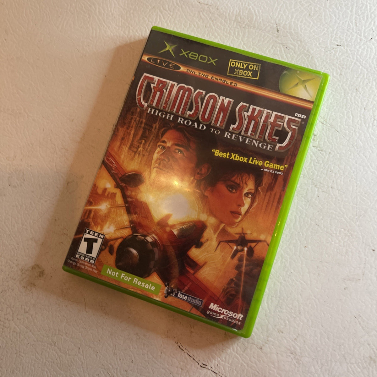 crimson skies high road to revenge xbox