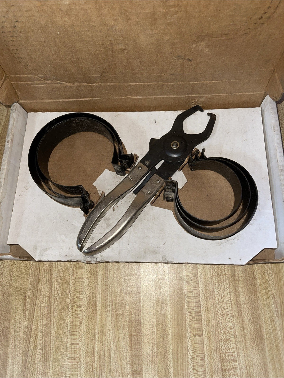 Blue-point Ring Compressor Set RC980 Made In USA Pliers and 6 Rings