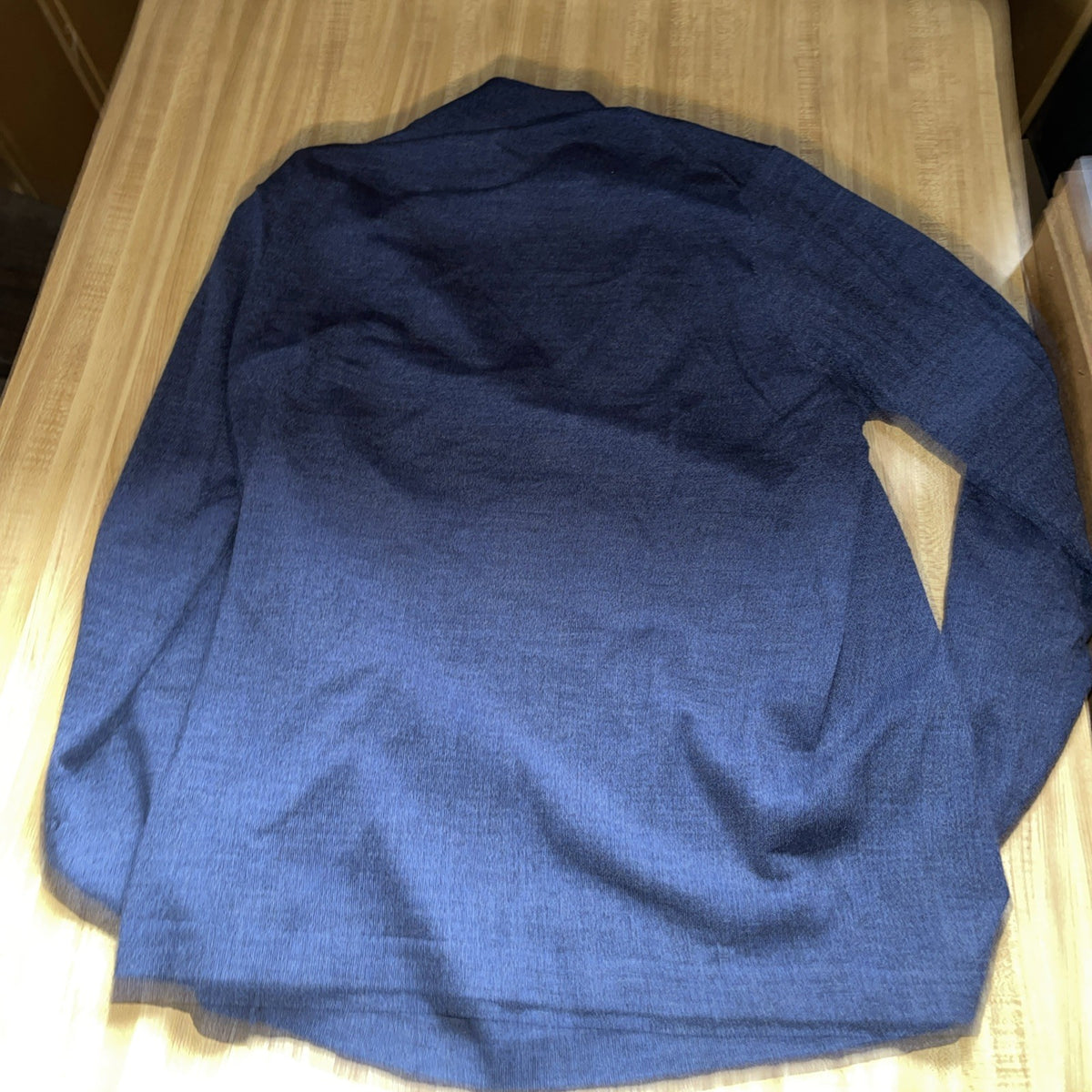 Patrick Assaraf Extra Fine Merino Wool Quarter Zip XL