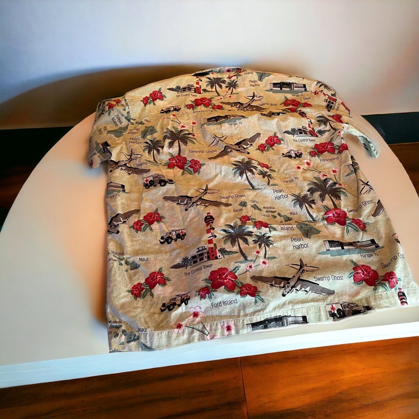 David Carey Originals Hawaiian Shirt XL