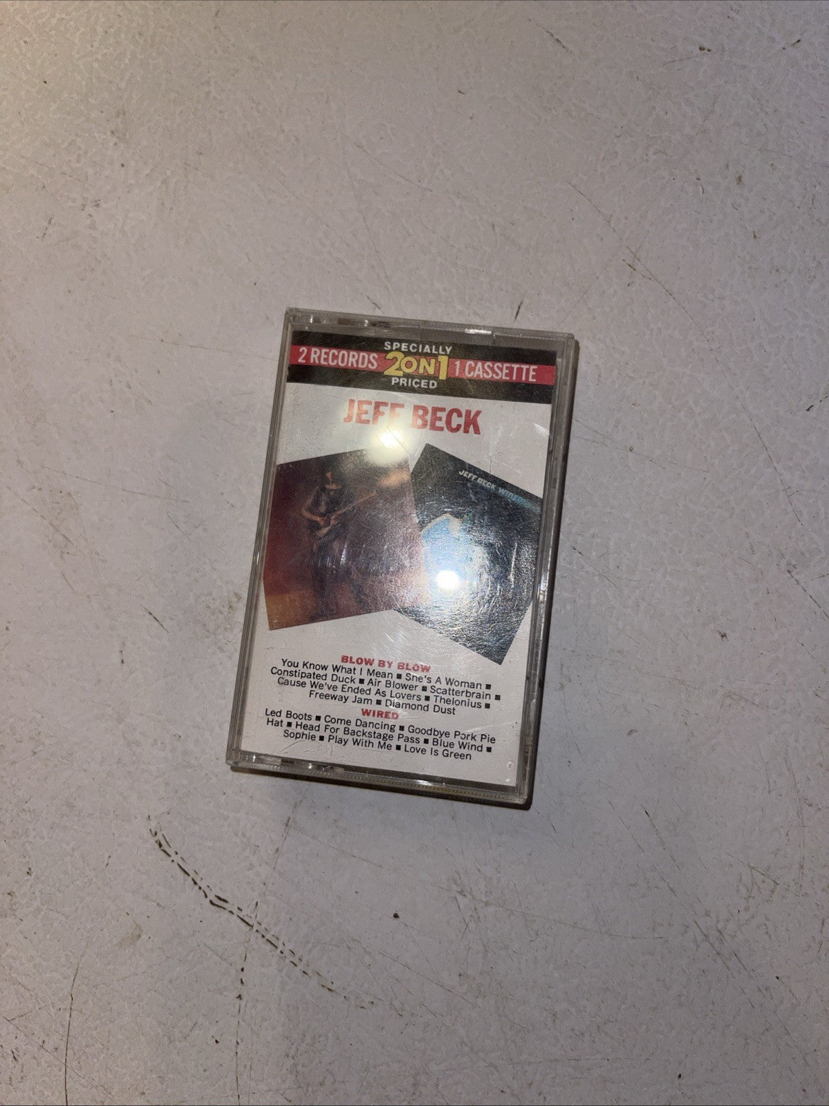 Wired/Blow by Blow by Jeff Beck (Cassette, May-1986, Epic)