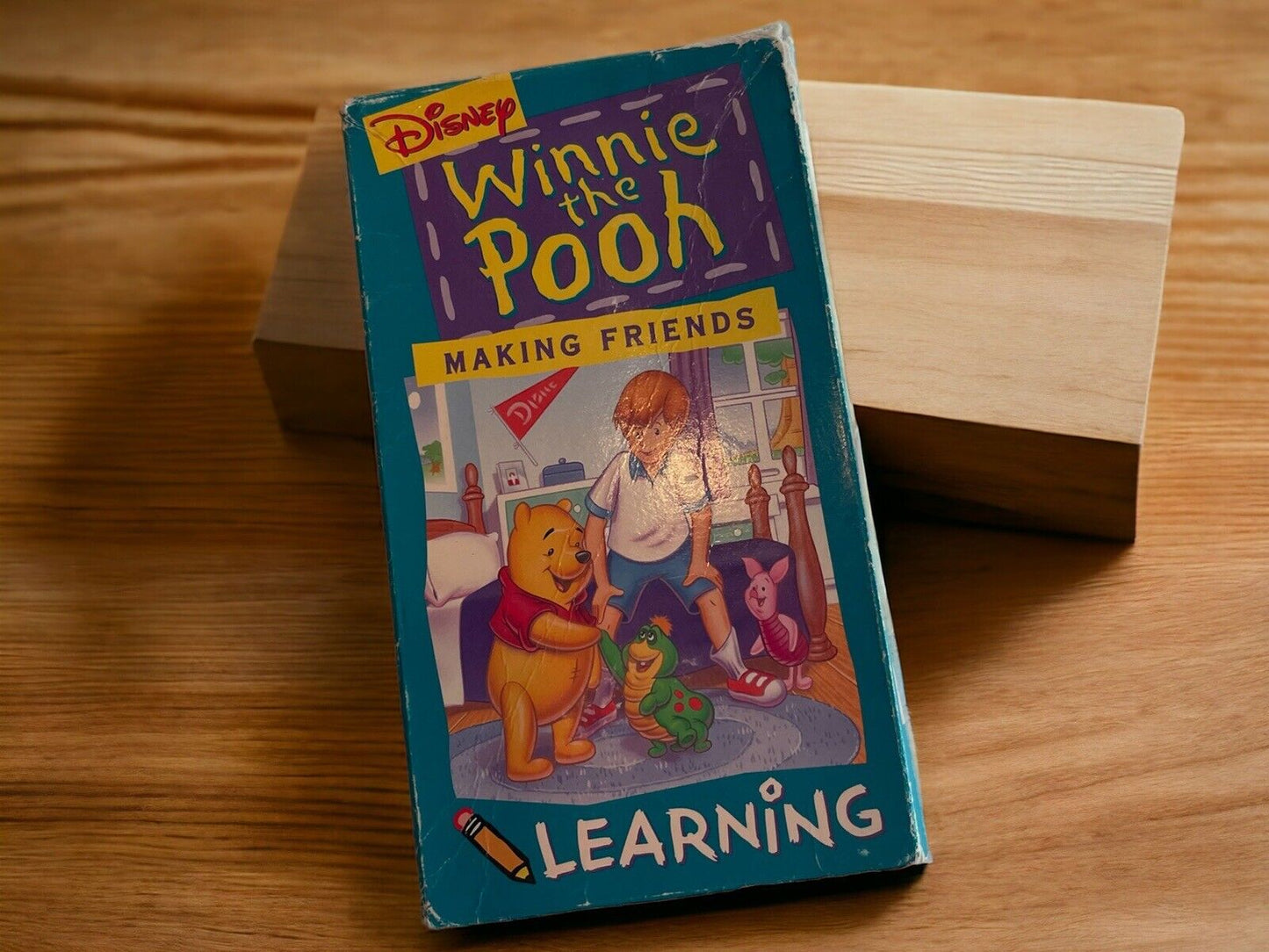 Disney Winnie the Pooh Making Friends Learning VHS Vintage 1994 Tigger Piglet