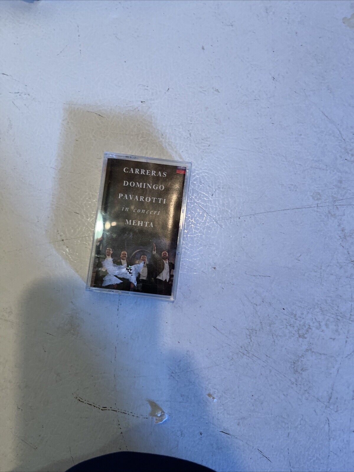 CARRERAS DOMINGO PAVAROTTI IN CONERT MEHTA CASSETTE TAPE