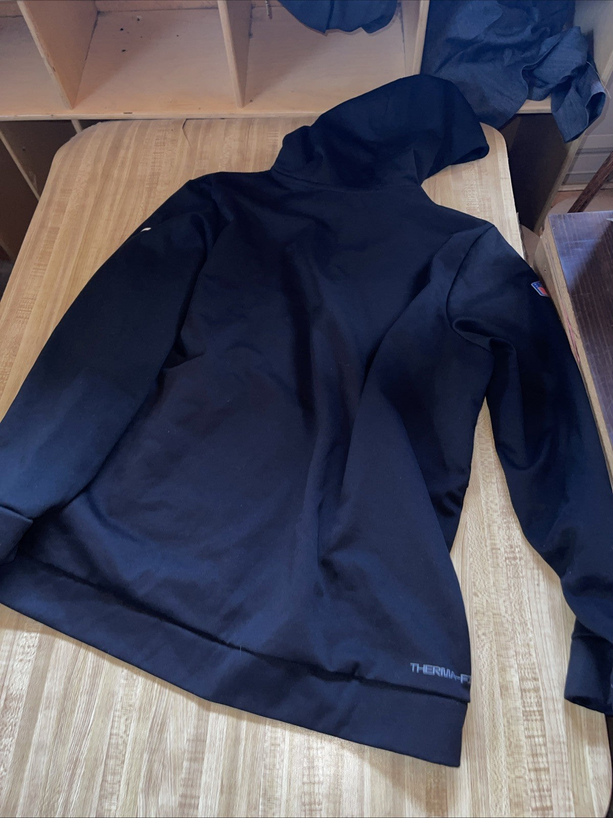 Nike Therma Fit Intercept Cancer Hoodie Houston Texans Team Issued Worn By #56