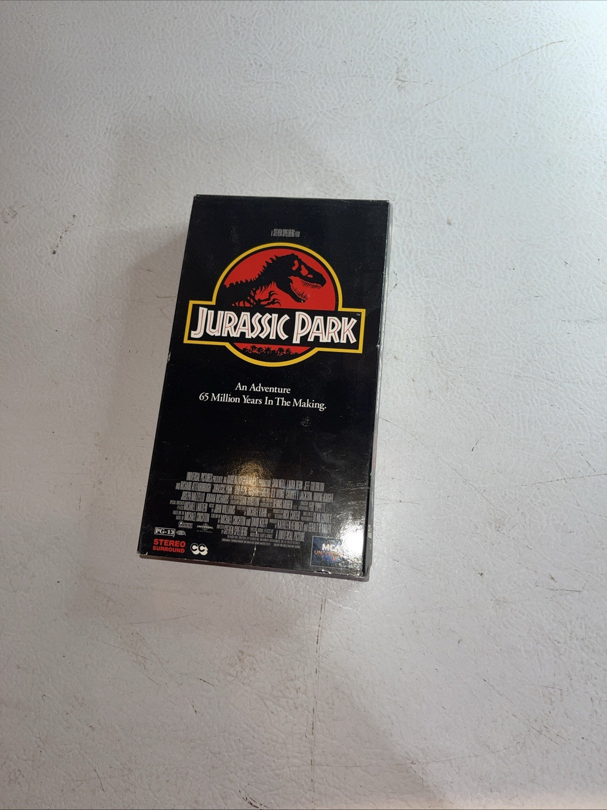 Jurassic Park Movie 1993 VHS Tape, MCA Universal, Stephen Spielberg