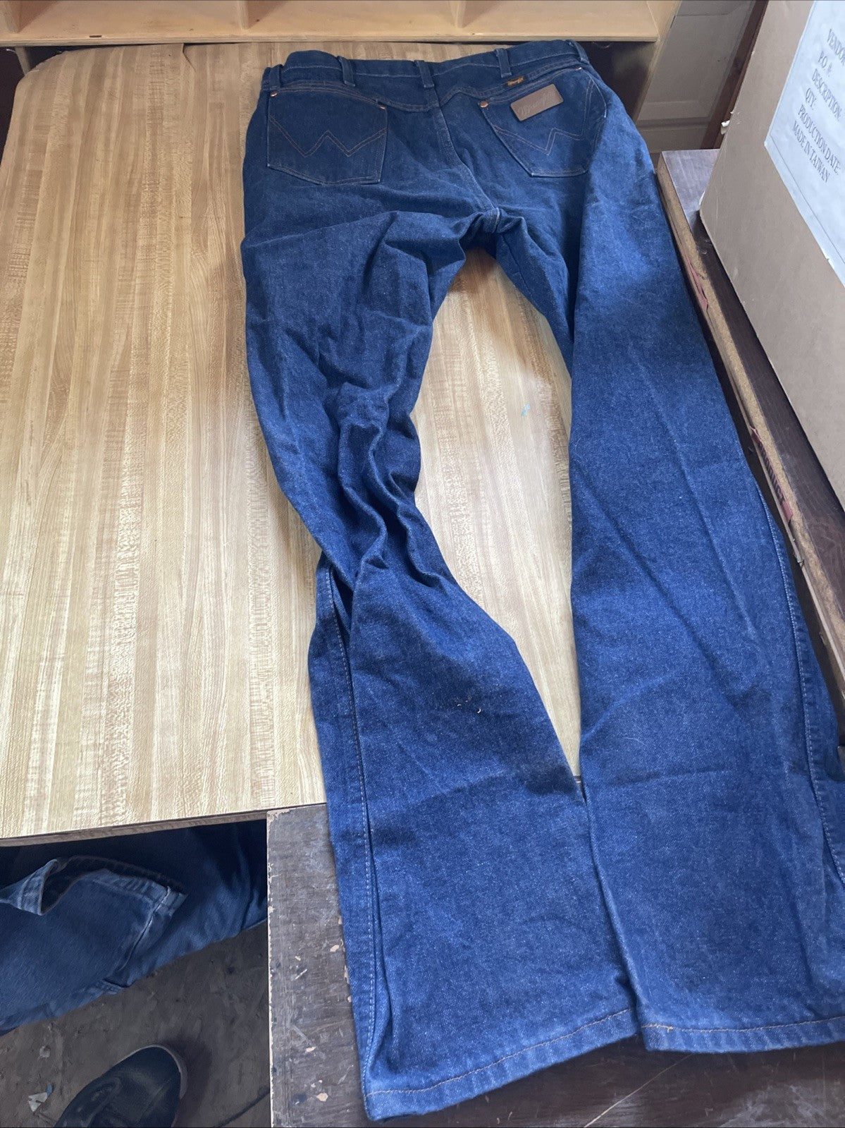 wrangler 13mwz jeans 37x36