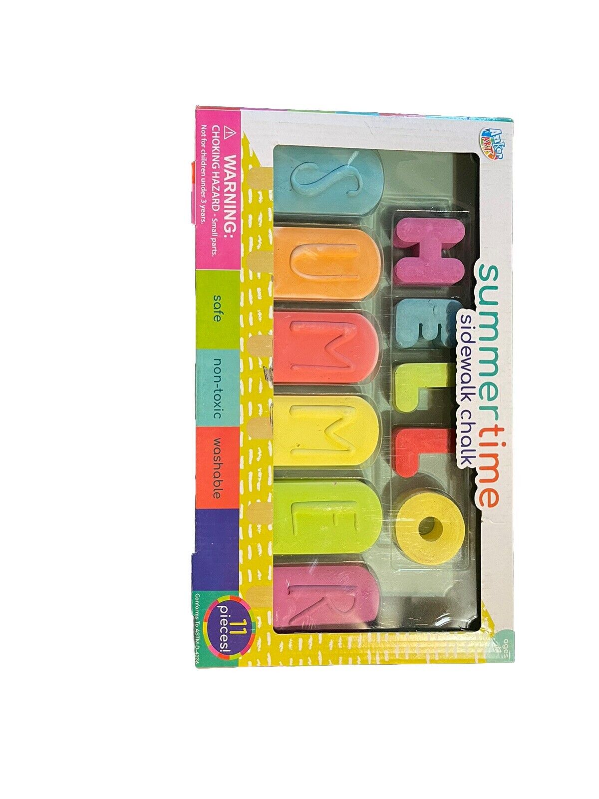 Summertime Sidewalk Chalk Set