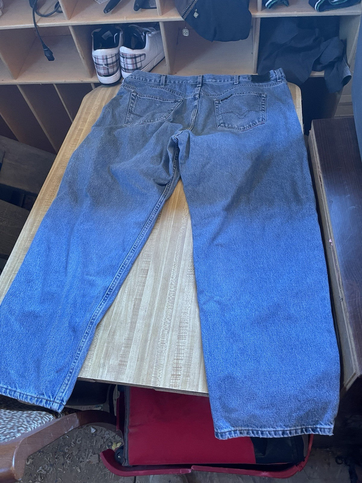 Harley Davidson Wide Leg Jeans 46/32 9 Inch leg opening