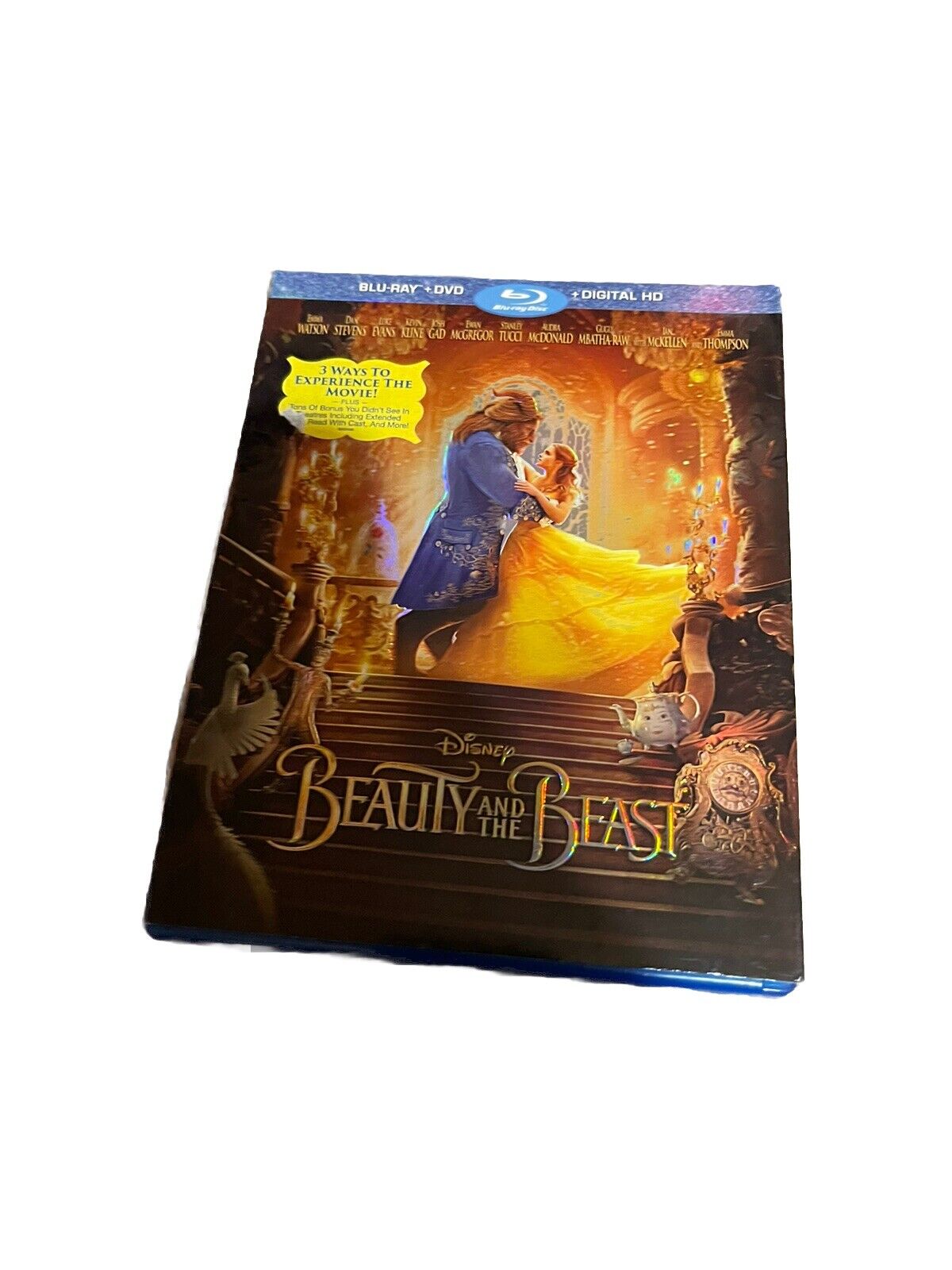 Beauty and the Beast (Blu-ray, 2017)