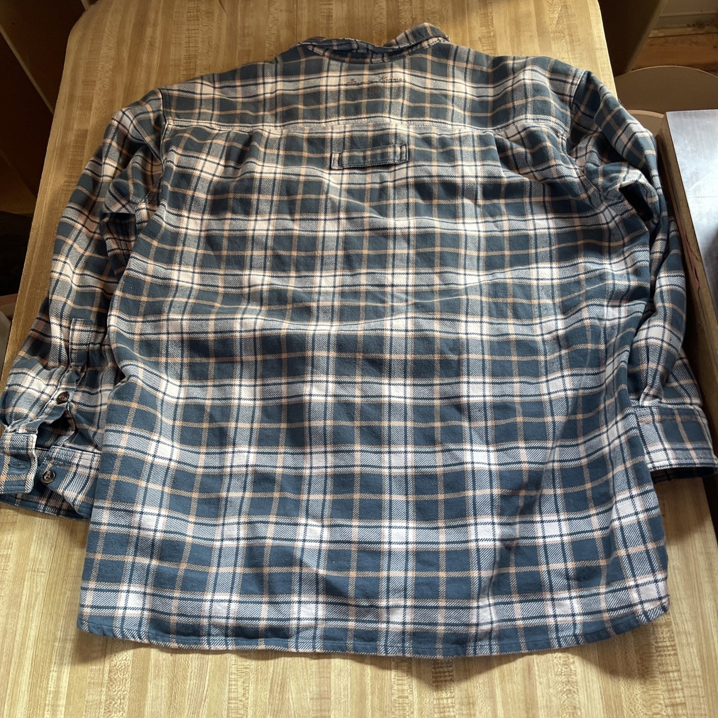 stormy kromer flannel shirt xl